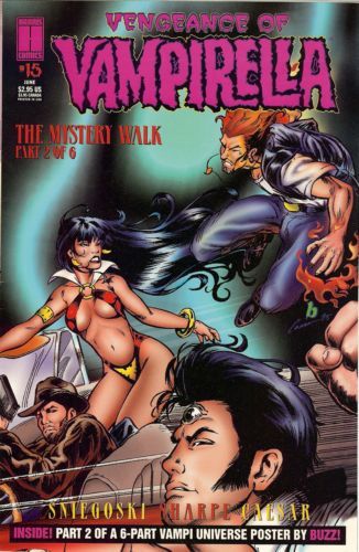 Vengeance of Vampirella The Mystery Walk, Part 2: First Steps |  Issue#15A | Year:1995 | Series: Vampirella | Pub: Harris Comics | Standard Cover