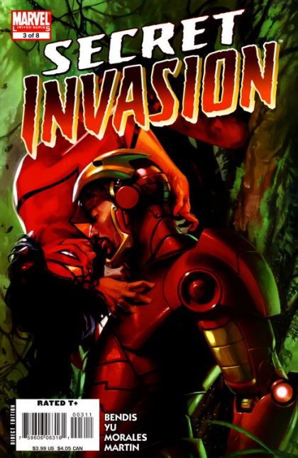 Secret Invasion, Vol. 1 Secret Invasion - Secret Invasion, Part 3 |  Issue#3A | Year:2008 | Series: Secret Invasion | Pub: Marvel Comics | Gabriele Dell'Otto Regular Cover