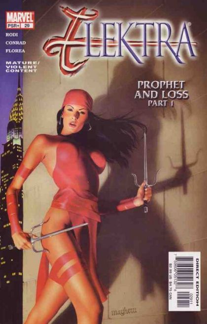 Elektra, Vol. 2 Prophet and Loss, Part 1 |  Issue#29A | Year:2003 | Series: Elektra | Pub: Marvel Comics | Direct Edition