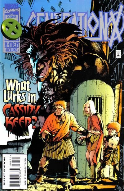 Generation X, Vol. 1 What Happened To Cassidy Keep?! |  Issue#8A | Year:1995 | Series: Generation X | Pub: Marvel Comics | Direct Edition
