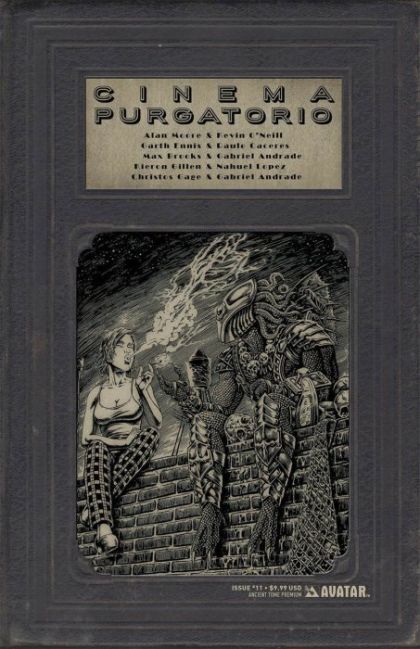 Cinema Purgatorio  |  Issue#11F | Year:2017 | Series:  | Pub: Avatar Press | Ancient Tome Premium Cover