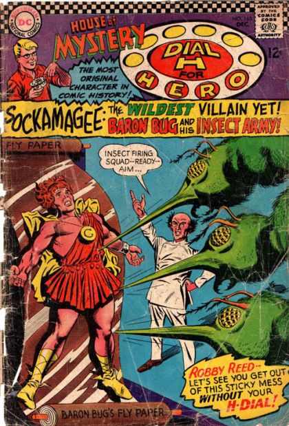 House of Mystery, Vol. 1  |  Issue#163 | Year:1966 | Series: House of Mystery | Pub: DC Comics | Carmine Infantino & Joe Giella Cover