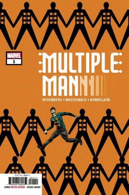Multiple Man  |  Issue#1A | Year:2018 | Series:  | Pub: Marvel Comics | Regular Marcos Martin Cover