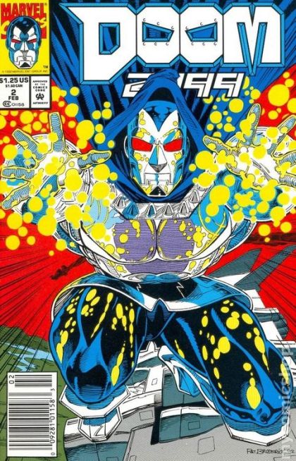 Doom 2099, Vol. 1 The Action Of The Tiger |  Issue#2B | Year:1993 | Series:  | Pub: Marvel Comics | Newsstand Edition