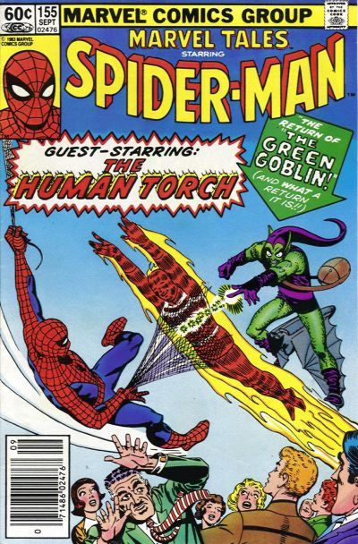 Marvel Tales, Vol. 2  |  Issue#155B | Year:1983 | Series: Spider-Man | Pub: Marvel Comics | Newsstand Edition