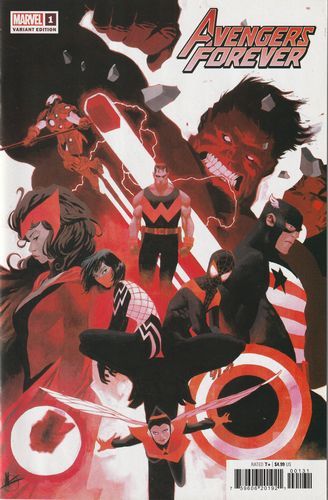 Avengers Forever, Vol. 2 The Lords of Earthly Vengeance, Where 'Hope' is a Four-Letter Word |  Issue#1C | Year:2021 | Series:  | Pub: Marvel Comics | Matteo Scalera Variant