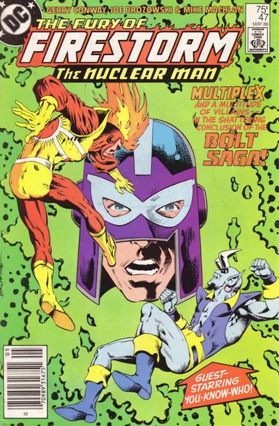 Firestorm, the Nuclear Man, Vol. 2 (1982-1990) Dead Devils Don't Wear Blue! |  Issue#47B | Year:1986 | Series: Firestorm | Pub: DC Comics | Newsstand Edition