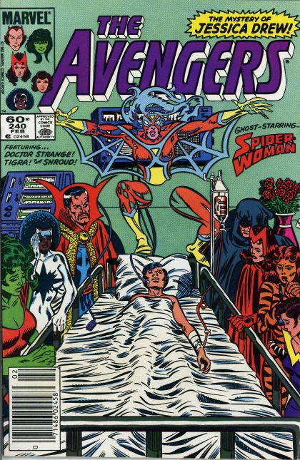 The Avengers, Vol. 1 The Ghost Of Jessica Drew! |  Issue#240B | Year:1983 | Series: Avengers | Pub: Marvel Comics | Newsstand Edition
