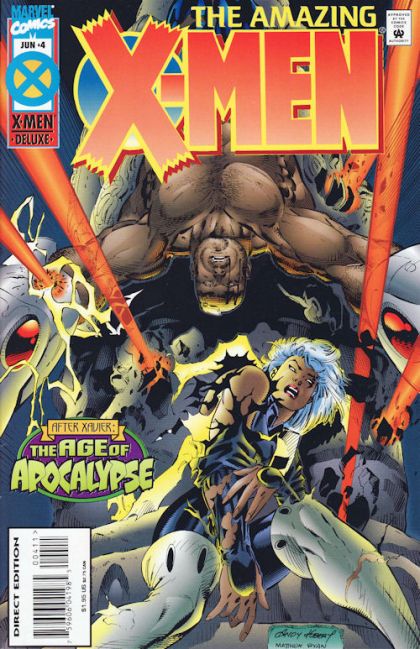 The Amazing X-Men, Vol. 1 Age of Apocalypse - On Consecrated Ground |  Issue#4A | Year:1995 | Series: X-Men | Pub: Marvel Comics | Direct Edition