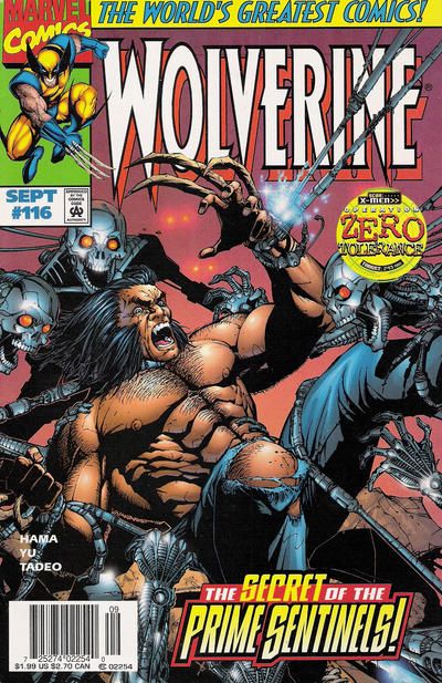 Wolverine, Vol. 2 Operation: Zero Tolerance - What The Blind Man Saw |  Issue#116B | Year:1997 | Series: Wolverine | Pub: Marvel Comics | Newsstand Edition