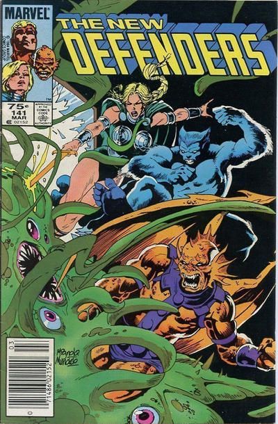 The Defenders, Vol. 1 All Flesh Is Grass |  Issue#141C | Year:1985 | Series: Defenders | Pub: Marvel Comics | Canadian Price Variant