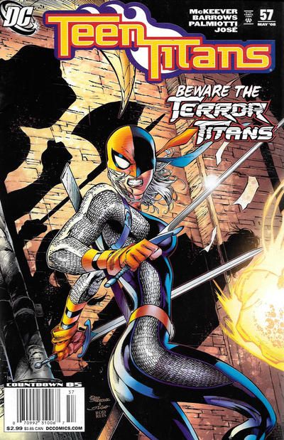 Teen Titans, Vol. 3 Home Invasion |  Issue#57B | Year:2008 | Series: Teen Titans | Pub: DC Comics | Newsstand Edition