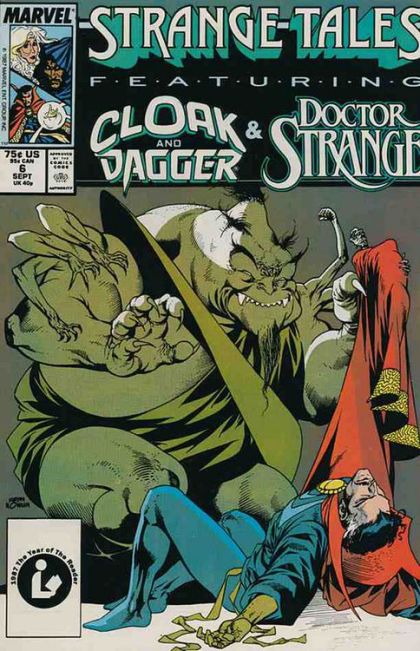 Strange Tales, Vol. 2 Zapper! / Returning! |  Issue#6A | Year:1987 | Series: Strange Tales | Pub: Marvel Comics | Direct Edition