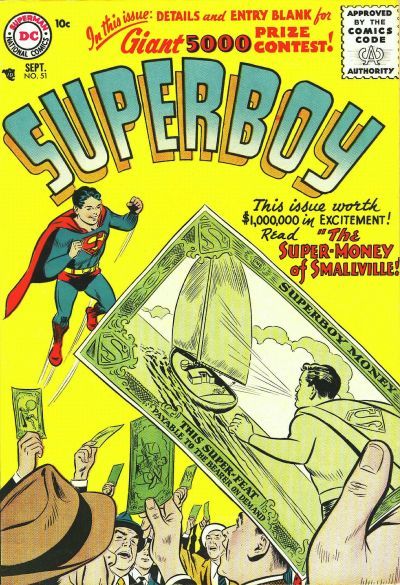 Superboy, Vol. 1  |  Issue#51 | Year:1956 | Series: Superboy | Pub: DC Comics |