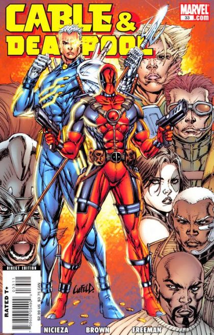 Cable & Deadpool Six Packs and Powder Kegs |  Issue#33 | Year:2006 | Series:  | Pub: Marvel Comics |
