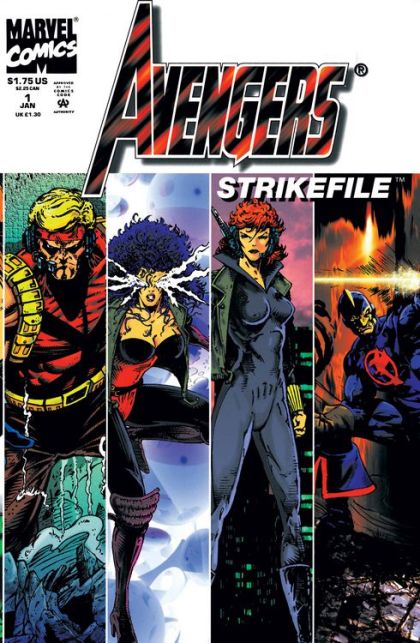 The Avengers Strikefile Galactic Mourning |  Issue#1A | Year:1993 | Series:  | Pub: Marvel Comics |