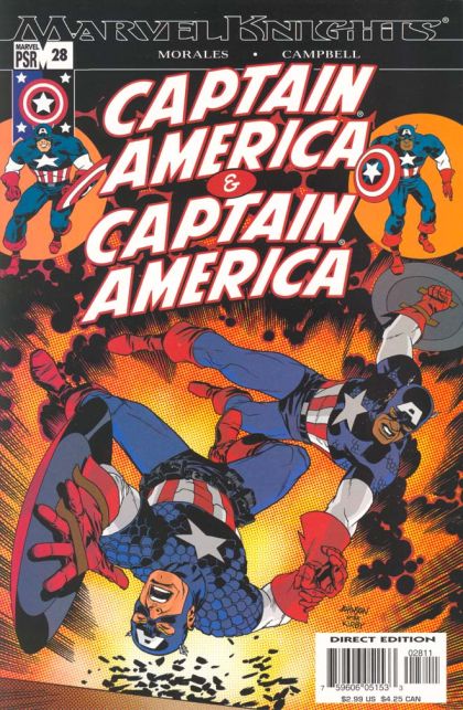 Captain America, Vol. 4 Requiem, Requiem, Part 2 |  Issue#28A | Year:2004 | Series: Captain America | Pub: Marvel Comics | Dave Johnson Regular