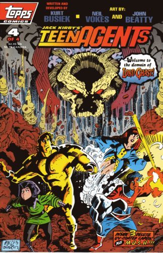 Jack Kirby's TeenAgents Blood and Liberty |  Issue#4 | Year:1993 | Series:  | Pub: Topps Comics |