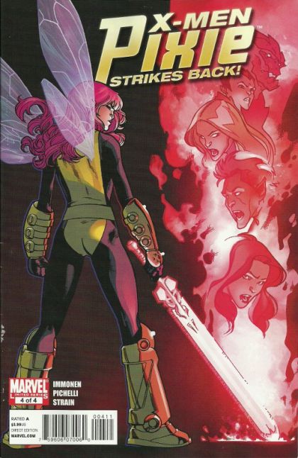 X-Men: Pixie Strikes Back Pixie Strikes Back, Part Four |  Issue#4 | Year:2010 | Series: X-Men | Pub: Marvel Comics | Direct Edition
