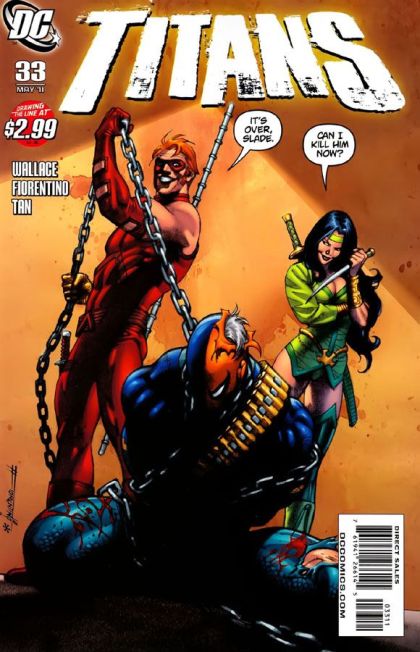 Titans, Vol. 2 Broken Promises, Part 1: An Eye for an Eye |  Issue#33 | Year:2011 | Series: Teen Titans | Pub: DC Comics |