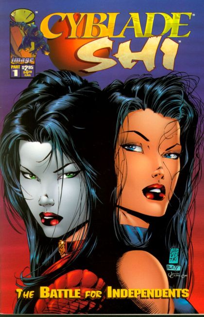 Cyblade / Shi: The Battle For Independents  |  Issue#1A | Year:1995 | Series:  | Pub: Image Comics | Silvestri Cover