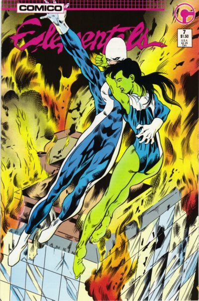 Elementals, Vol. 1 Clout |  Issue#7 | Year:1986 | Series: Elementals | Pub: Comico |
