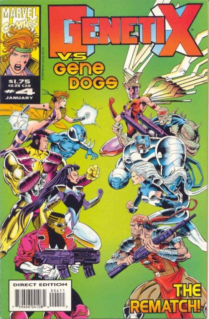 Genetix Deadly Harvest Pt. 4 |  Issue#4 | Year:1994 | Series:  | Pub: Marvel Comics |