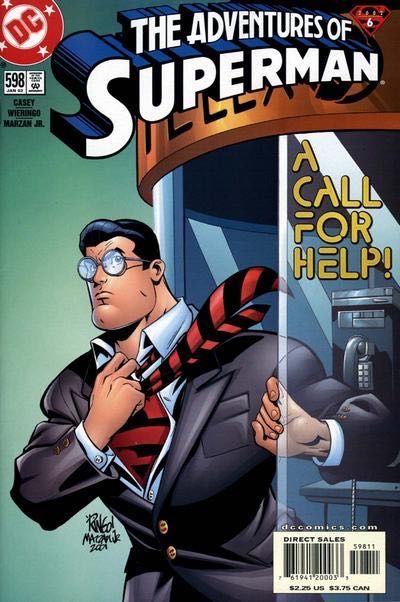 The Adventures of Superman Cult of Persuasion, Cult of Persuasion (prologue) |  Issue#598A | Year:2001 | Series: Superman | Pub: DC Comics | Direct Edition