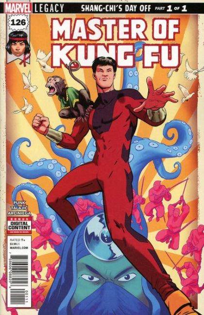 Master of Kung Fu, Vol. 1 Shang-Chi's Day Off |  Issue#126A | Year:2017 | Series: Shang Chi | Pub: Marvel Comics | Javier Rodriguez Regular