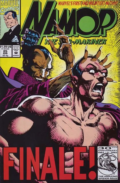 Namor, the Sub-Mariner "She Is Driven By A Force She Does Not Even Begin To Understand . . ." |  Issue#25A | Year:1992 | Series: Sub-Mariner | Pub: Marvel Comics | Direct Edition