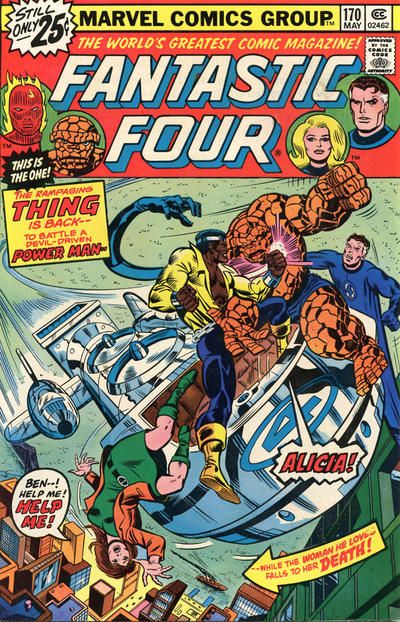Fantastic Four, Vol. 1 A Sky - Full of Fear |  Issue#170A | Year:1976 | Series: Fantastic Four | Pub: Marvel Comics | Regular Edition