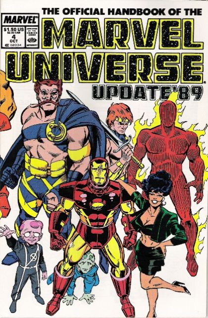 The Official Handbook of the Marvel Universe: Update '89 Human Torch to Mannikin |  Issue#4 | Year:1989 | Series: Official Handbook of the Marvel Universe | Pub: Marvel Comics |