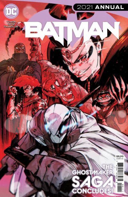 Batman 2021 Annual Ghost-Maker, Finale |  Issue#1A | Year:2021 | Series:  | Pub: DC Comics | Ricardo Lopez Ortiz Regular Cover