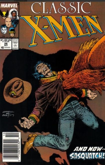 X-Men Classic Wanted: Wolverine Dead or Alive |  Issue#26B | Year:1988 | Series: X-Men | Pub: Marvel Comics | Newsstand Edition