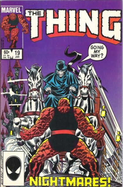 The Thing, Vol. 1 Rocky Grimm Space Ranger, Monster Mash 1/2 |  Issue#19A | Year:1985 | Series: Fantastic Four | Pub: Marvel Comics | Direct Edition