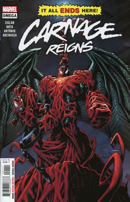 Carnage Reigns: Omega  |  Issue#1A | Year:2023 | Series:  | Pub: Marvel Comics | Ryan Stegman Regular