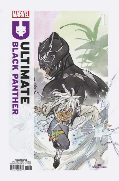 Ultimate Black Panther  |  Issue#1I | Year:2024 | Series:  | Pub: Marvel Comics | 3rd Printing Peach Momoko
