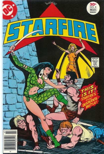 Starfire, Vol. 1 Slaves of the Golden Queen |  Issue#4 | Year:1977 | Series:  | Pub: DC Comics |