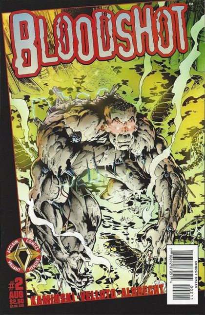 Bloodshot, Vol. 2 Dead Man Walking |  Issue#2 | Year:1997 | Series:  | Pub: Acclaim Comics | Cvr Velluto