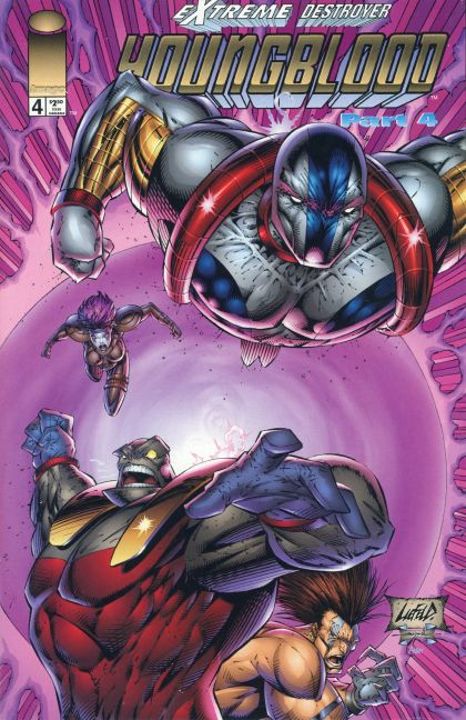 Youngblood, Vol. 2 Extreme Destroyer - Part 4: Blow Up |  Issue#4A | Year:1995 | Series: Youngblood | Pub: Image Comics |