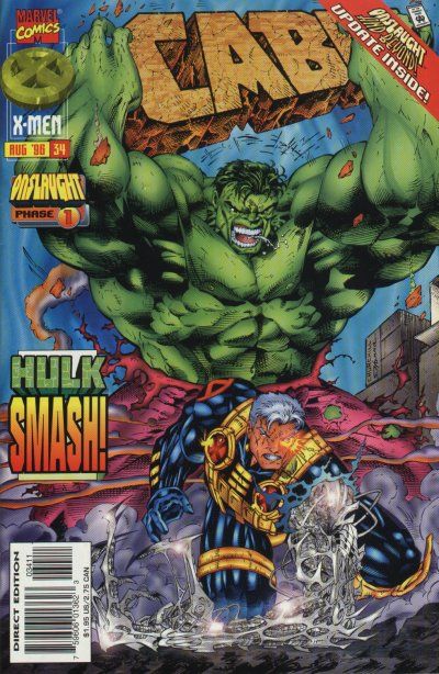 Cable, Vol. 1 Onslaught - Loose Cannons |  Issue#34A | Year:1996 | Series:  | Pub: Marvel Comics |