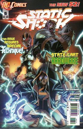 Static Shock Unrepentant |  Issue#6 | Year:2012 | Series:  | Pub: DC Comics |
