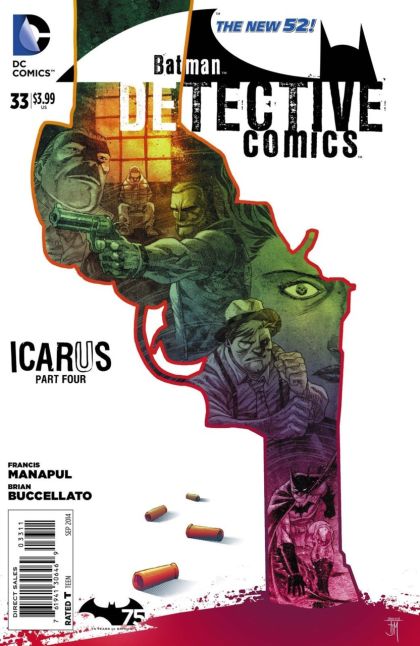 Detective Comics, Vol. 2 Icarus, Part Four |  Issue#33A | Year:2014 | Series: Batman | Pub: DC Comics | Francis Manapul Regular Cover