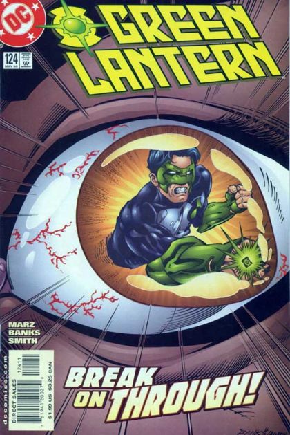 (Signed by RON MARZ) Green Lantern, Vol. 3 Control Freak |  Issue#124A | Year:2000 | Series: Green Lantern | Pub: DC Comics | Direct Edition