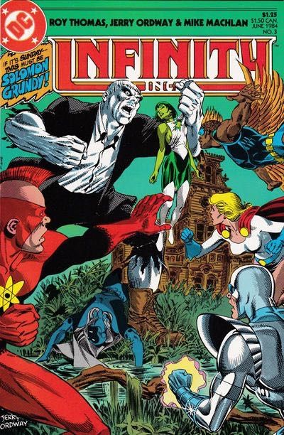 Infinity Inc., Vol. 1 The Generations Saga, Solomon Grundy Goes Hollywood! |  Issue#3 | Year:1984 | Series: Infinity Inc. | Pub: DC Comics |