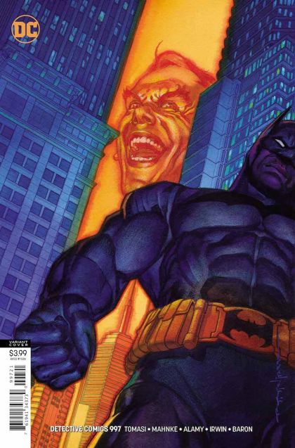Detective Comics, Vol. 3 Mythology, Waiting For A Miracle |  Issue#997B | Year:2019 | Series: Batman | Pub: DC Comics | Variant Brian Stelfreeze Cover