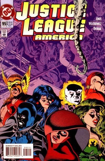 Justice League / International / America Where The Wild Things Are |  Issue#95A | Year:1994 | Series: Justice League | Pub: DC Comics | Direct Edition