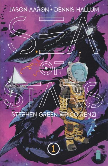 Sea of Stars  |  Issue#1A | Year:2019 | Series:  | Pub: Image Comics | Stephen Green Cover