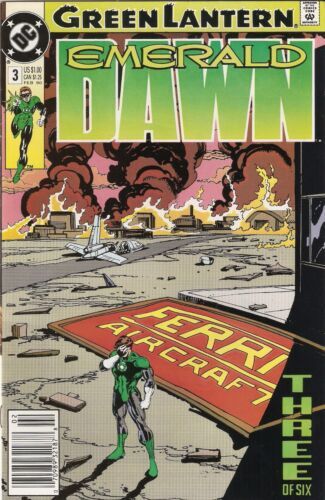 Green Lantern: Emerald Dawn The Ring |  Issue#3B | Year:1990 | Series: Green Lantern | Pub: DC Comics | Newsstand Edition