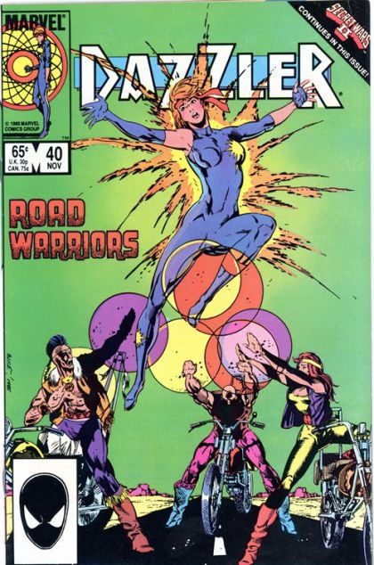 Dazzler Secret Wars II - Travelers |  Issue#40A | Year:1985 | Series: Dazzler | Pub: Marvel Comics |